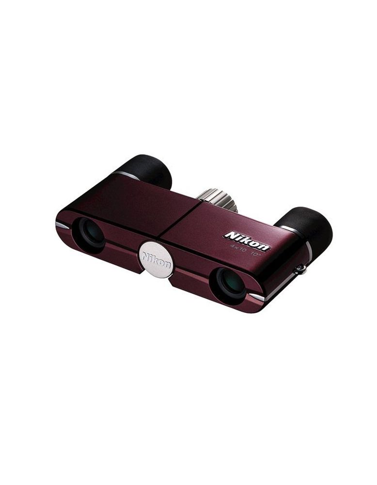 Бинокль NIKON Elegant Compact 4x10 DCF красный