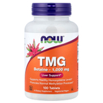 NOW Foods, ТМГ, 1000 мг, 100 таблеток