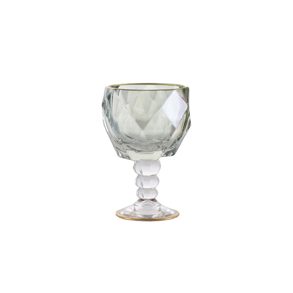 Бокал для вина "Дольче Вита" зеленый