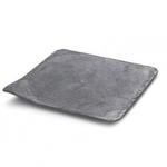 Поднос - камень серый 24х24 см