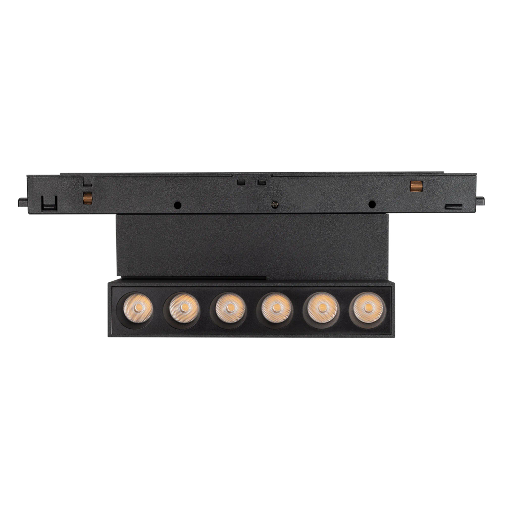 Светильник MAG-ORIENT-DOTS-FOLD-S195-6W Warm3000 (BK, 30 deg, 48V) (Arlight, IP20 Металл, 5 лет) 042013