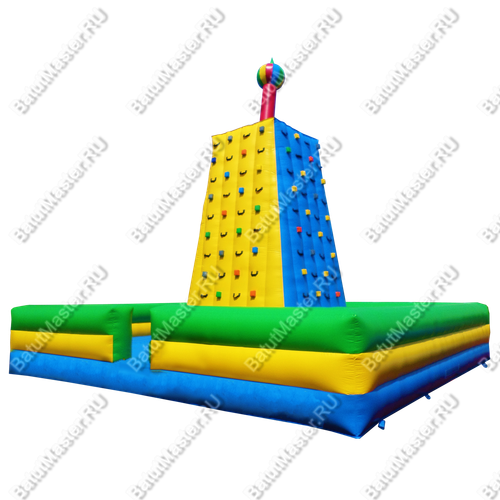 Коммерческий надувной скалодром "Великая башня" 10*10*8 м