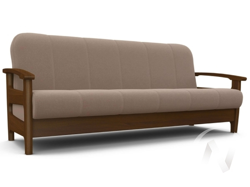 Диван Омега (орех лак/CATANIA COCOA)