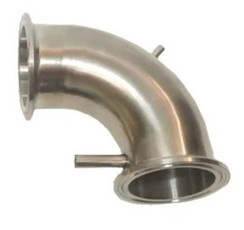 Узел отбора 1.5" дюйма, 90 градусов с носиком под термометр