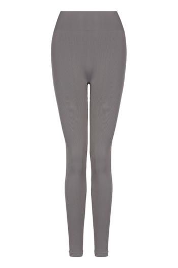 Леггинсы в рубчик №81 Серый