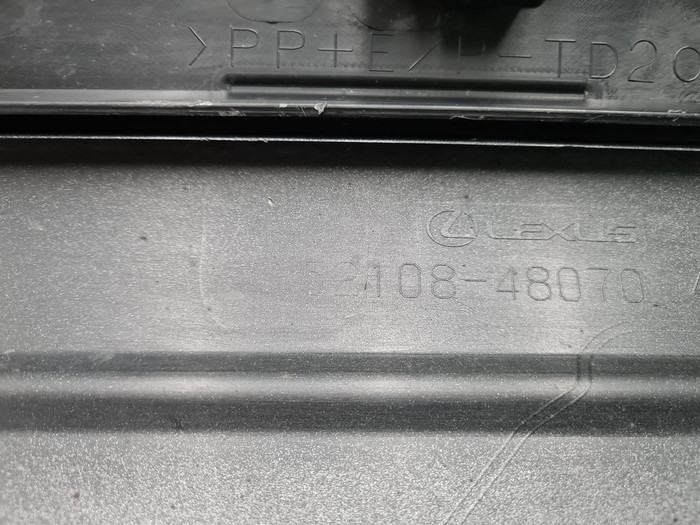 Накладка юбки заднего бампера Lexus RX 4 (19-22)