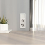 Клавиша для выключателя перекрестного (перламутровый рифленый) W1119013