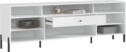 Тумба ТВ Оливия (металл), Белый, Белый Глянец