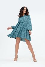 Платье Марика (42-52) Serenada бирюзовый (Акция)