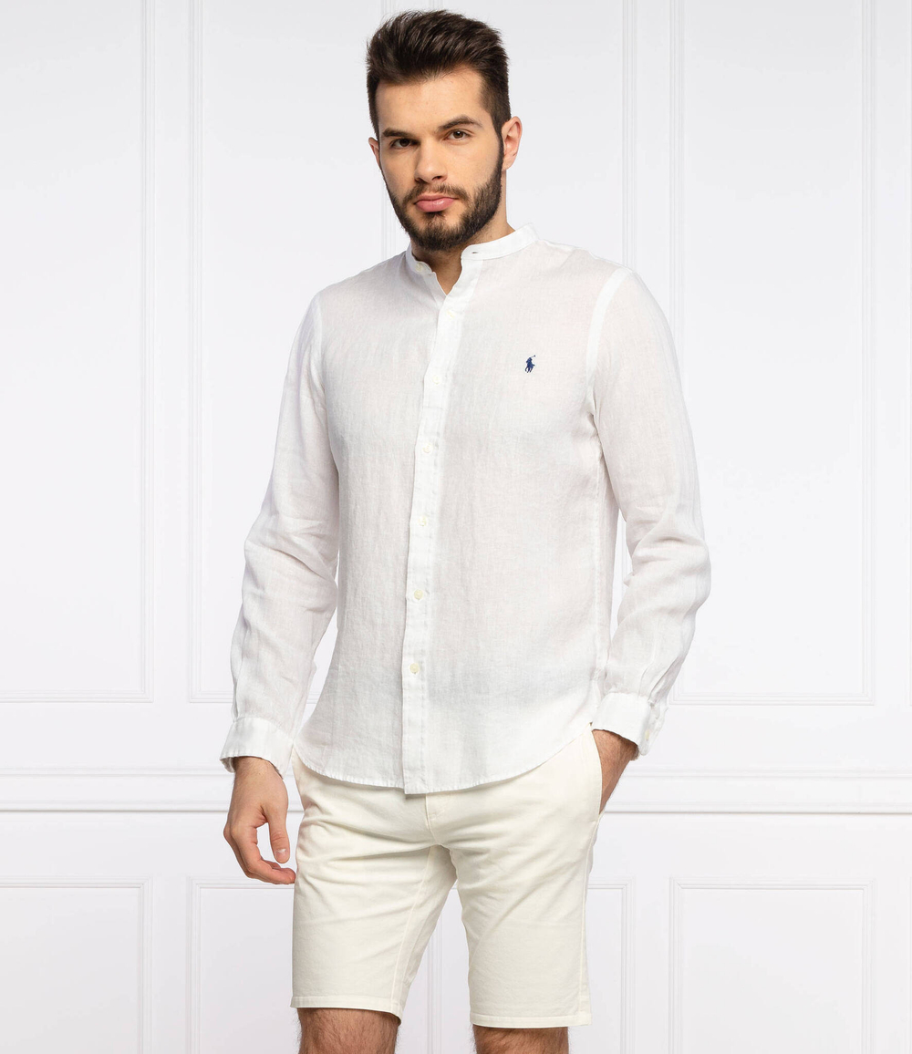 льняная рубашка POLO RALPH LAUREN - белый(710801500)