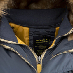 Куртка Аляска - N-3B Inclement Parka (стальной синий - s. blue)