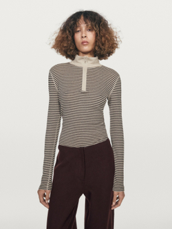 Massimo Прямые брюки из смесовой шерсти, коричневый