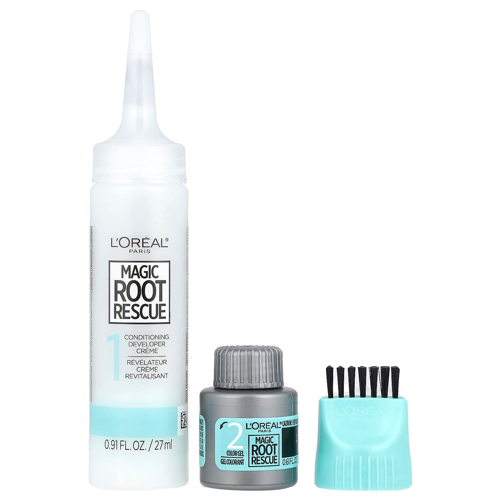 L'Oréal, Magic Root Rescue, 10-минутный набор для окрашивания корней, 4 темно-коричневых, 1 применение