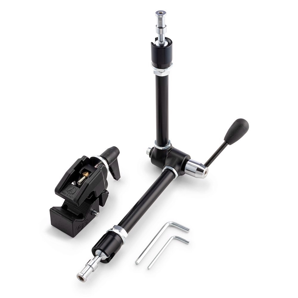 Кронштейн шарнирный Manfrotto 143R Magic Arm с зажимом Super Clamp