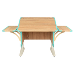 Растущая парта Дэми с боковыми полками СУТ 41-02 (1305×755 мм)