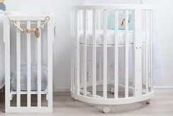 Кроватка-трансформер Ellipsebed Белая