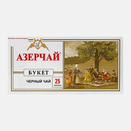 Чай черный Азерчай байховый 25пак 50г
