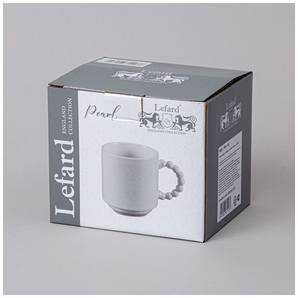 КРУЖКА LEFARD "PEARL" 8*11*9 СМ 300 МЛ (КОР=48ШТ.)