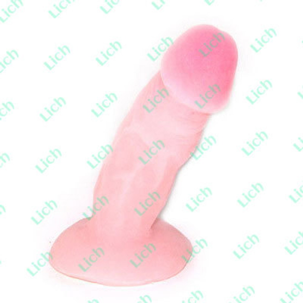 Фаллоимитатор-реалистик на круглом основании, 11.3 см