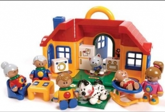 Набор для малышей "Дом с семьей"