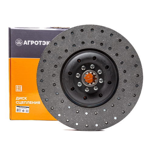 Диск сцепления ведомый, ГАЗ, ПАЗ, d=350мм