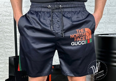 Шорты плавательные North Face & Gucci