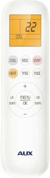 Настенная сплит-система AUX ASW-H24A4/QH-R1 + AS-H24A4/QH-R1, белый — (2)