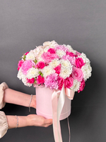 Цветы в коробке «Нежность»