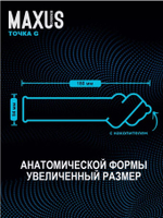 Презервативы Maxus G spot, двойная спираль, 15 шт.