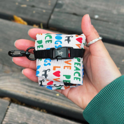 Миска складная LOVE.PEACE.DOGS Шарик