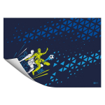 Настольное покрытие 50х70см "Футболисты" ПВХ, 130мкм (Феникс+)