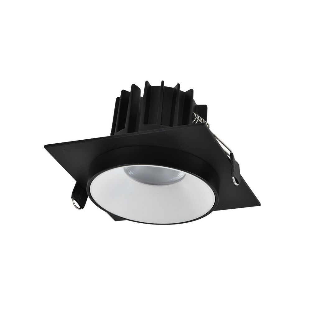 ST758.438.10 Св-к встр. Черный LED 1*10W 3000K 700Lm Ra&amp;gt;90 36° IP44 D79xH61 85-265V Встраиваемые светильники
