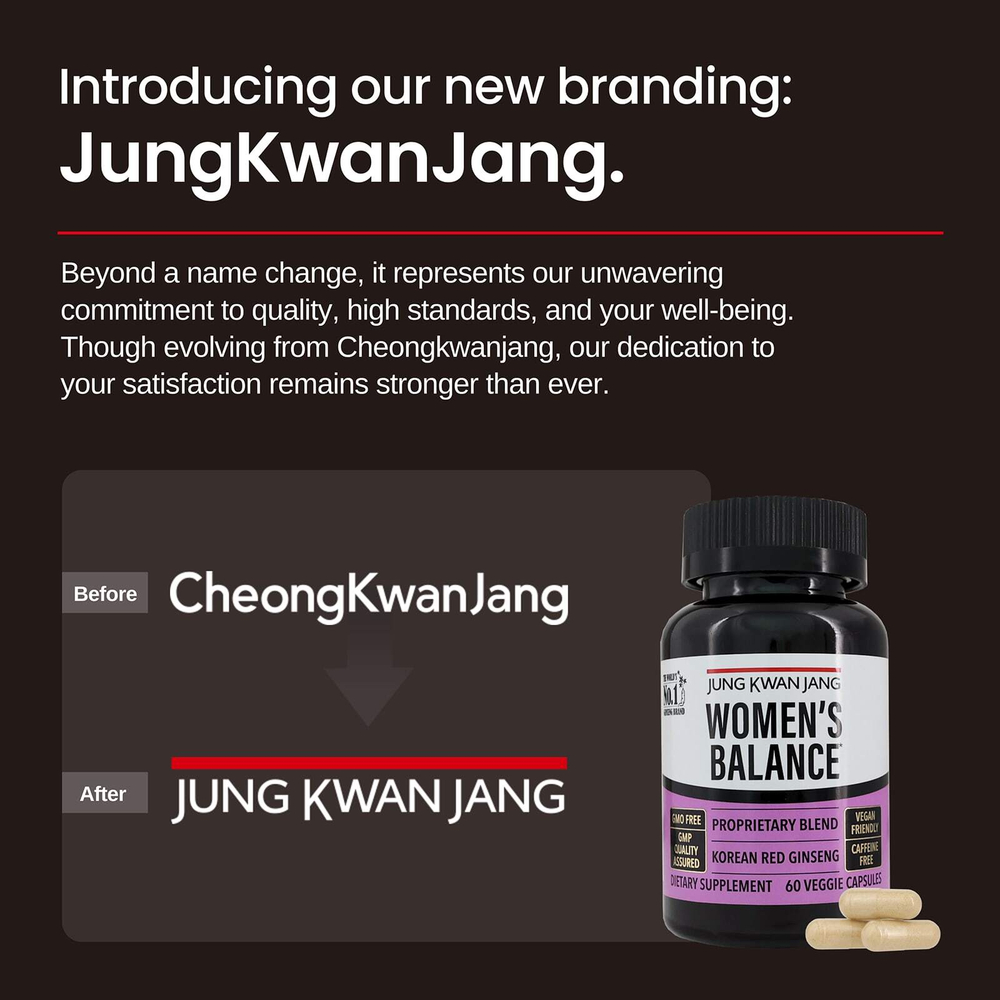 JungKwanJang, Women's Balance, 60 растительных капсул