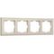 Рамка на 4 поста Werkel Stark слоновая кость W0041803 4690389161896