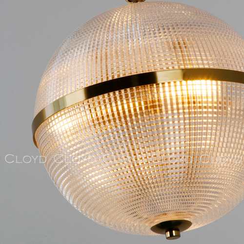 Подвесной светильник Cloyd BEHAIM P3 / Ø30 см - латунь (арт.11693)