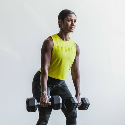 Майка NOBULL лимонная