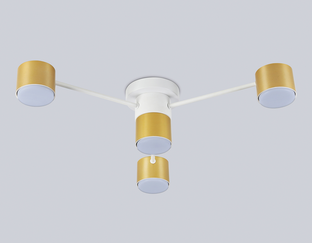 FL51720/4 WH/GD белый/золото GX53/4 max 12W 645*135