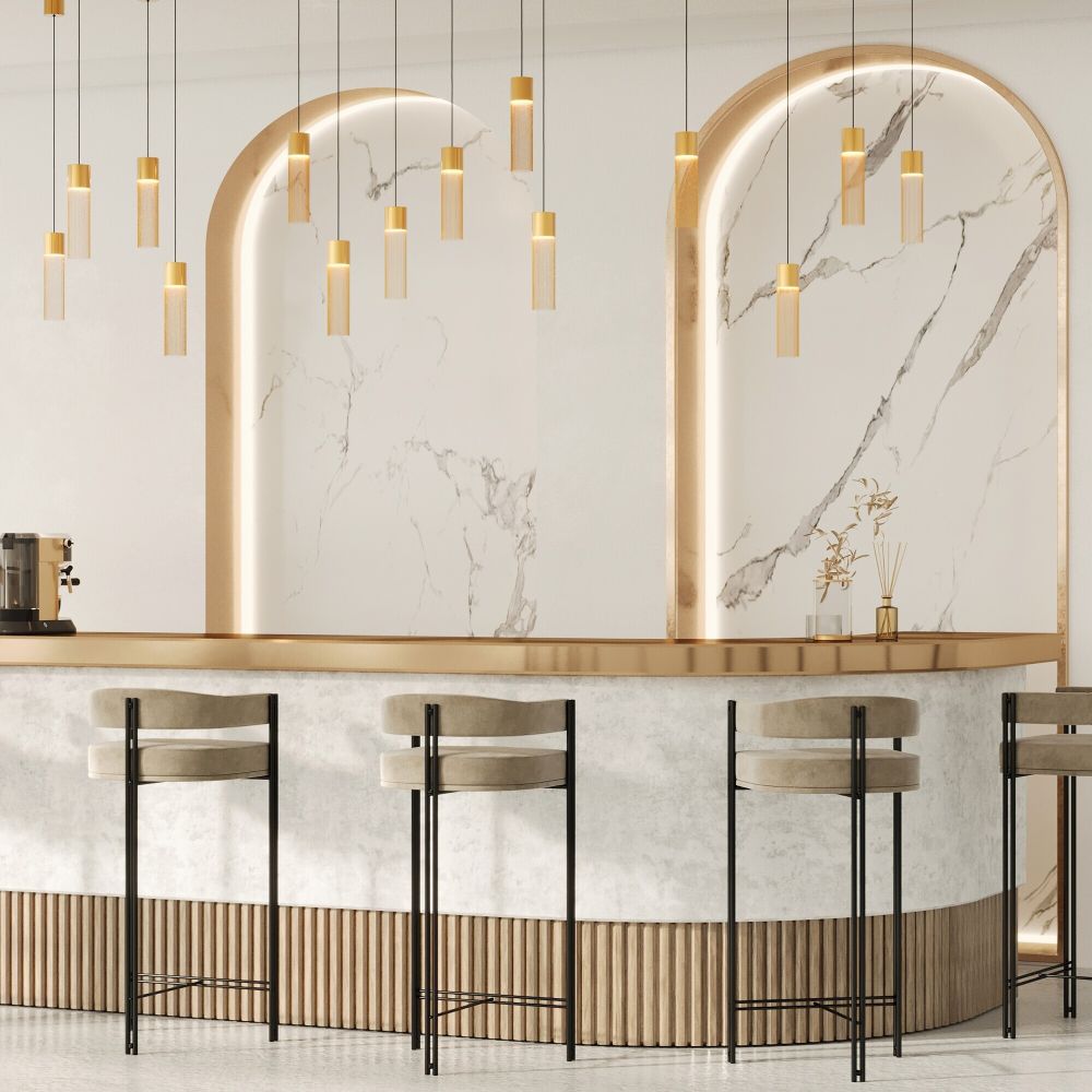 Светильник подвесной светодиодный Maytoni   MOD190PL-L5G3K