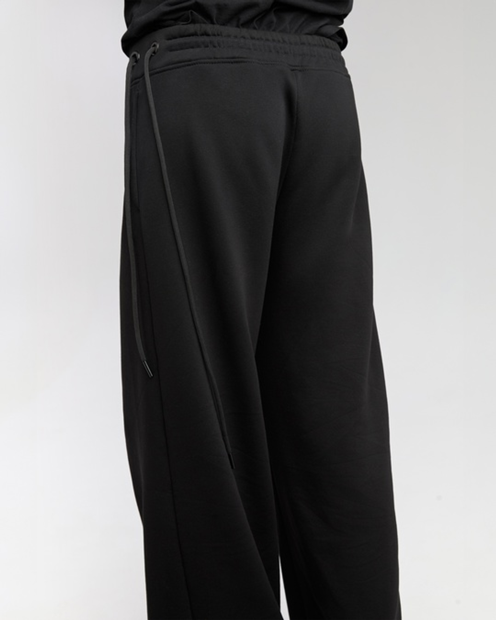Oversized side-drawstring sweatpants / Домашние брюки