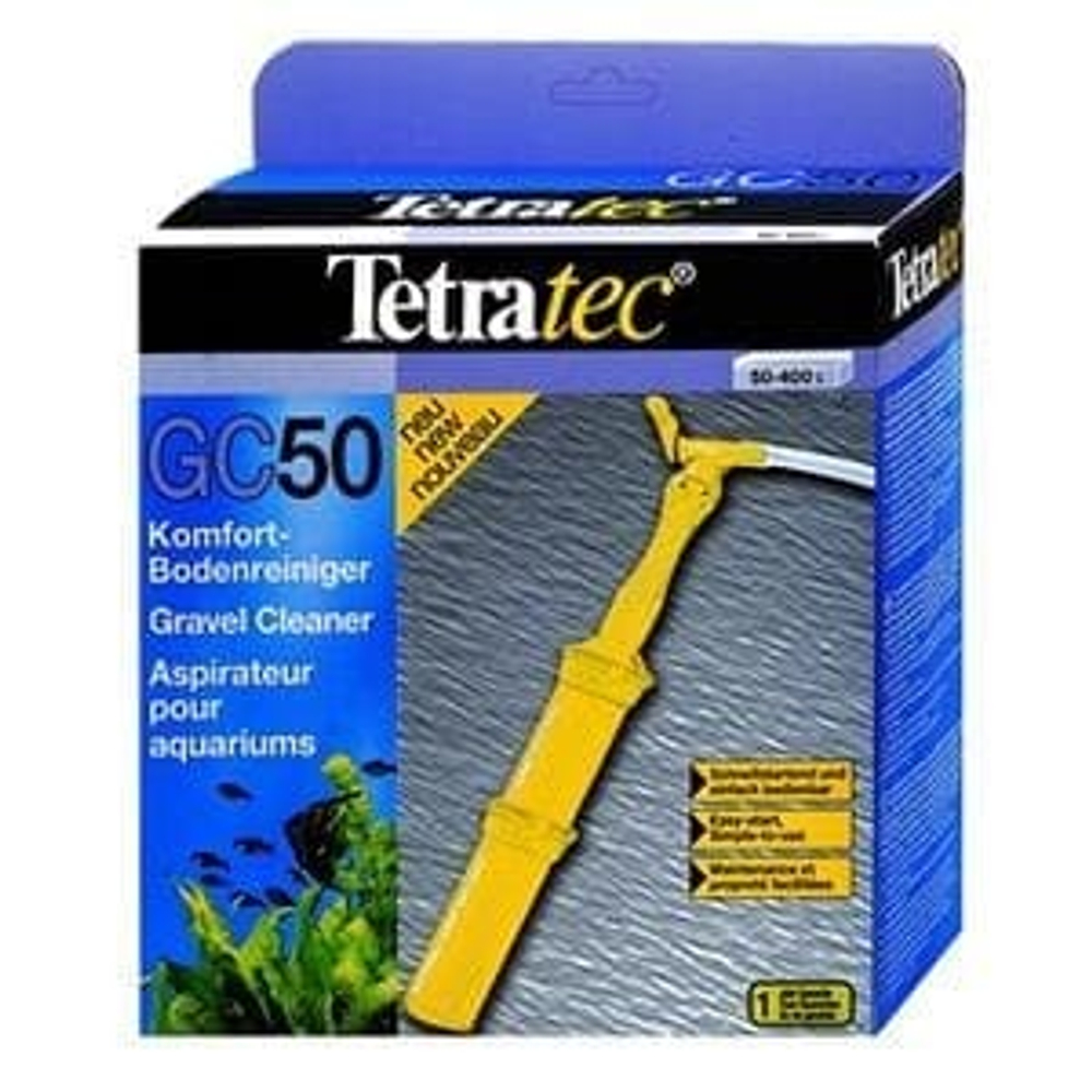 TetraTec GC50 грунтоочиститель (сифон) большой для аквариумов от 50-400 л