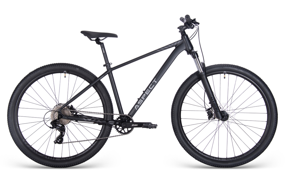 Велосипед Aspect Nickel 29 (2025) (XL (22"), Серый)