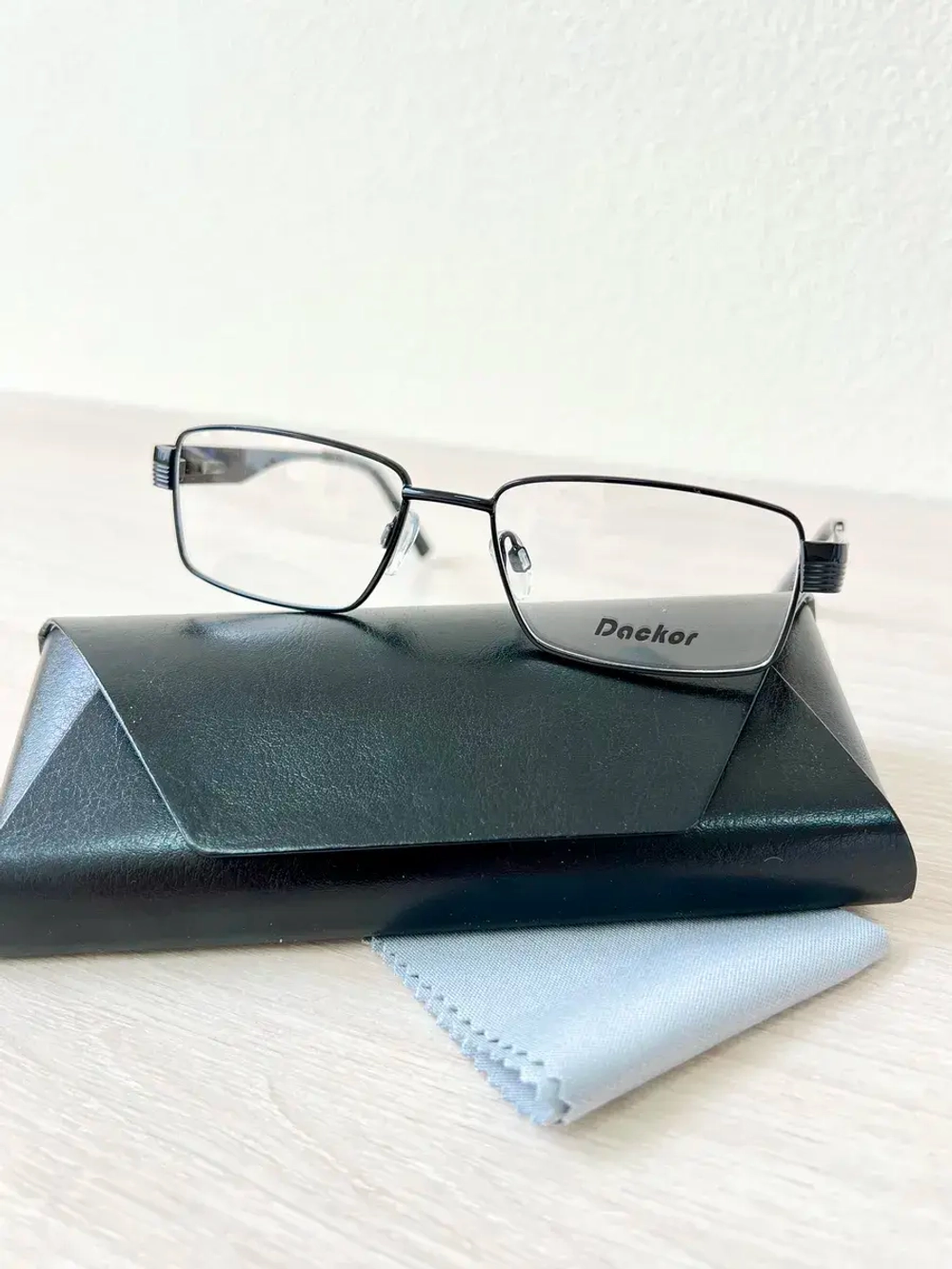 Оправа для очков для зрения мужская черная