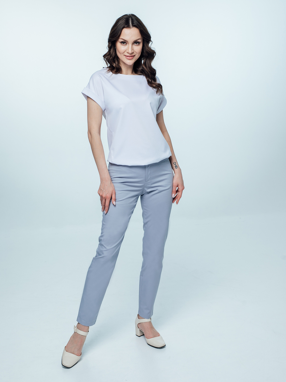 Брюки медицинские женские | Б-118 клеон премиум