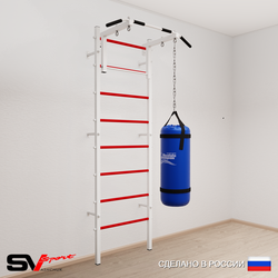 Шведская стенка Sv Sport усиленная 6011 (Турник стандарт/Цепь/Мешок 15кг)