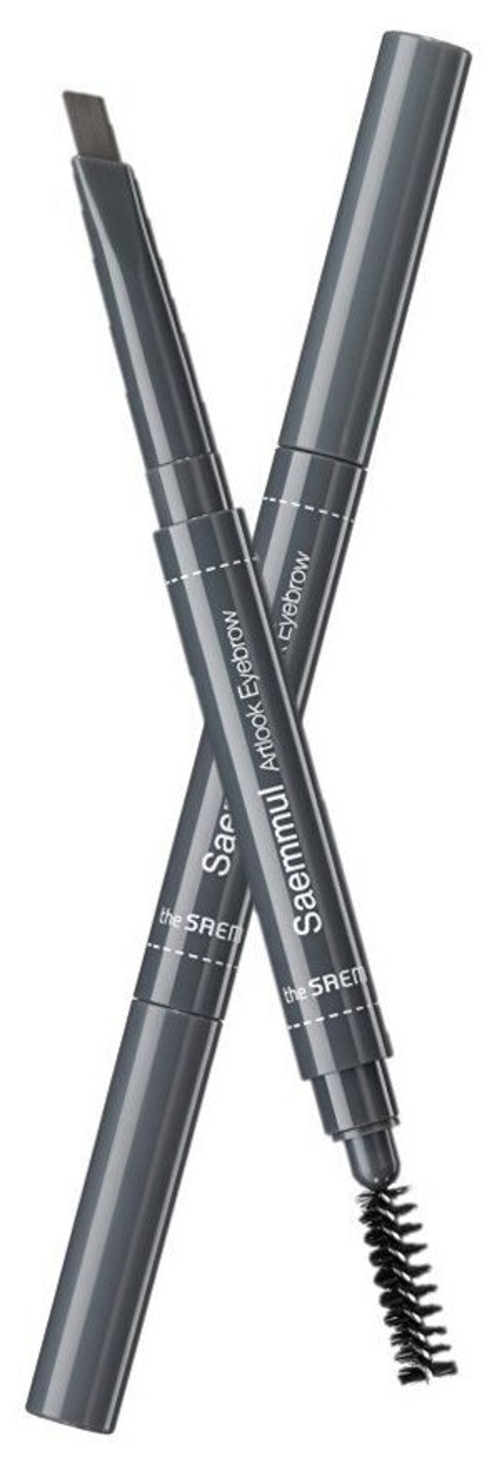 Автоматический карандаш для бровей с щеточкой The Saem Saemmul Artlook Eyebrow 02 "ТЕМНО-КОРИЧНЕВЫЙ"