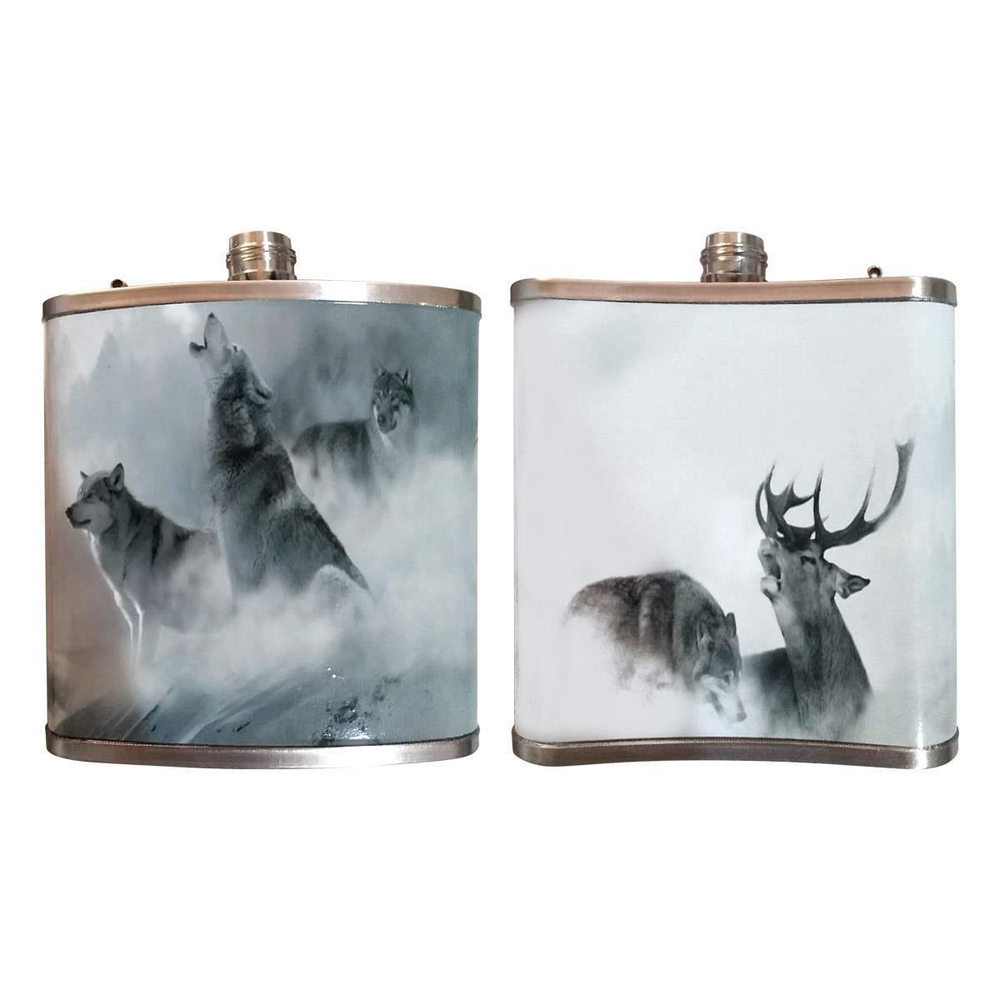 Фляжка Рыба 210 мл (HS-F-F-A20-1)