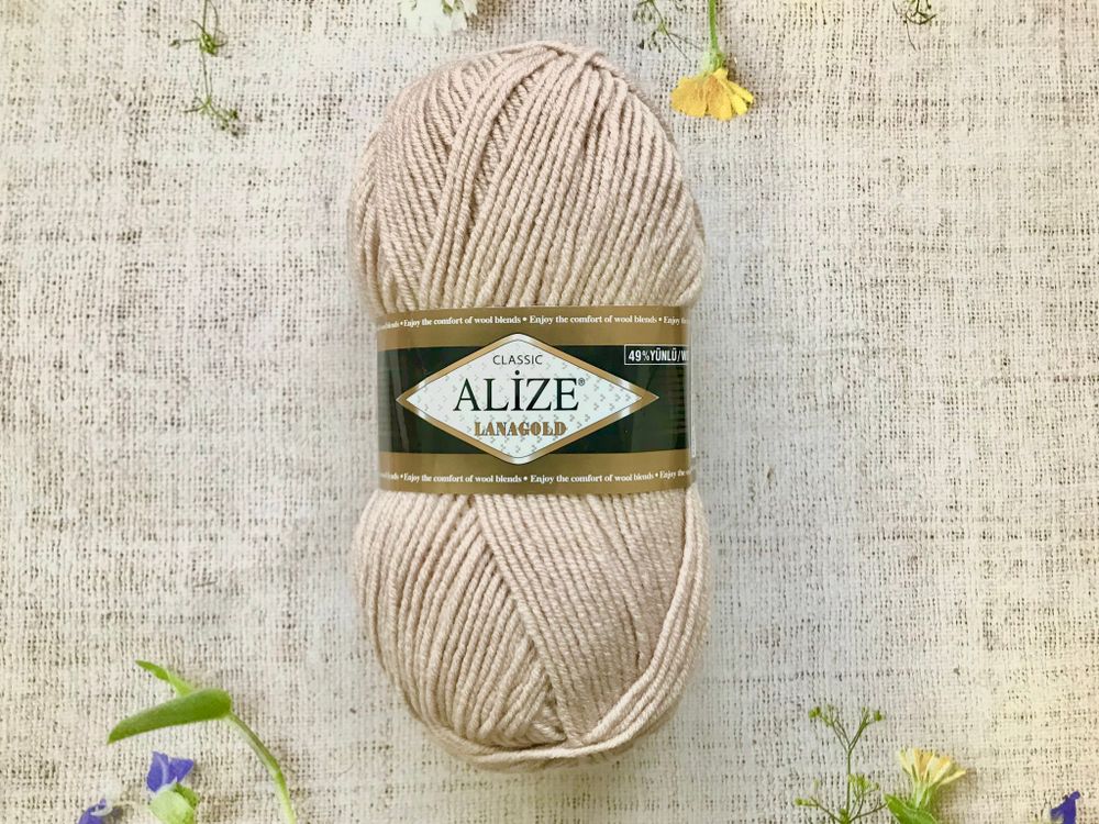 Пряжа ALIZE &quot;Lana Gold Classic&quot;. 585 камень
