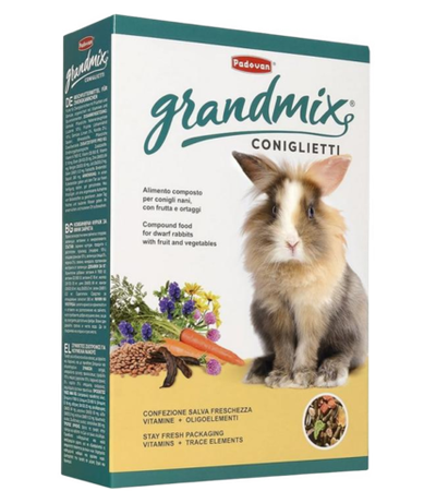 Падован GrandMix Сoniglietti Корм для кроликов 850гр.