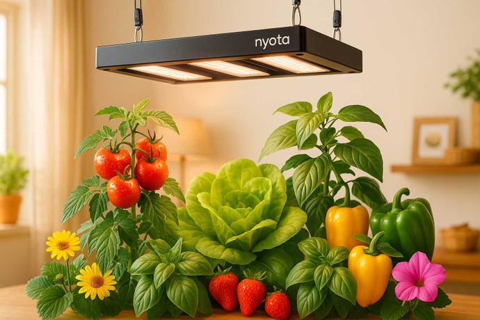LED-освещение для растений: никаких настроек, только рост и урожай