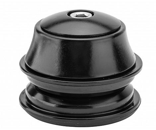 Детали рулевой колонки H117DM NECO 1-1/8" безрезьбовая полуинтегр. стальная чёрная, арт.170093